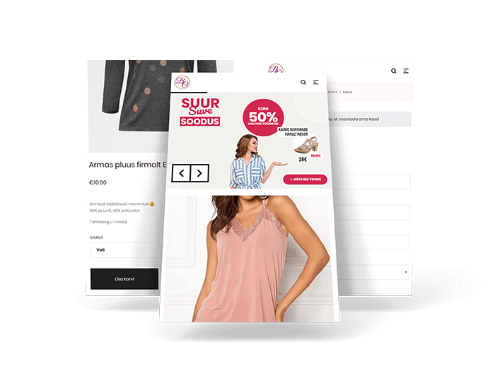 Bränditoodete Outlet OÜ | Outletpood.ee | E-pood | M-pakett