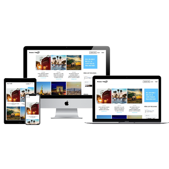 Veebiagentuur | Dreamntrip | Dream n´ Trip | dreamntrip.ee | L-pakett | Veebileht